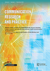 Cover image for Communication Research and Practice, Volume 7, Issue 4, 2021