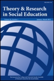 Cover image for Theory & Research in Social Education, Volume 9, Issue 4, 1982