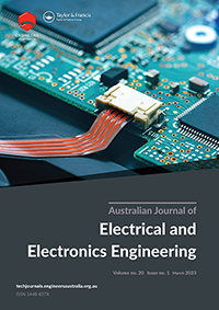 Cover image for Australian Journal of Electrical and Electronics Engineering, Volume 20, Issue 1, 2023