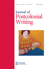 Cover image for Journal of Postcolonial Writing, Volume 54, Issue 1, 2018