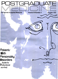 Cover image for Postgraduate Medicine, Volume 54, Issue 4, 1973