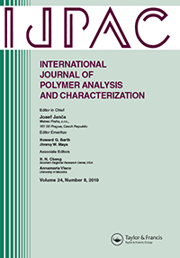 Cover image for International Journal of Polymer Analysis and Characterization, Volume 24, Issue 8, 2019