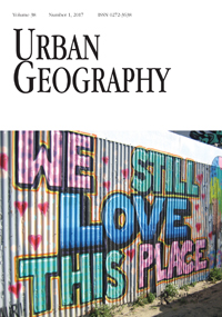 Cover image for Urban Geography, Volume 38, Issue 1, 2017