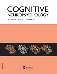 Cover image for Cognitive Neuropsychology, Volume 35, Issue 7, 2018