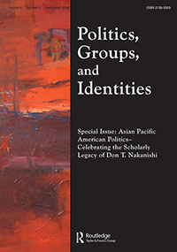 Cover image for Politics, Groups, and Identities, Volume 6, Issue 3, 2018