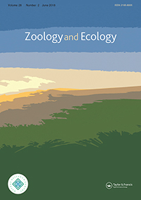 Cover image for Zoology and Ecology, Volume 28, Issue 2, 2018