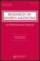 Cover image for Research in Sports Medicine, Volume 16, Issue 1, 2008