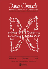 Cover image for Dance Chronicle, Volume 41, Issue 3, 2018