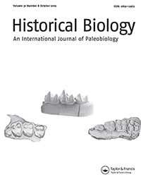 Cover image for Historical Biology, Volume 31, Issue 8, 2019