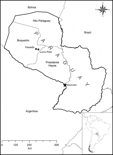 Figure 1. The Paraguayan Chaco.