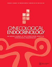 Cover image for Gynecological Endocrinology, Volume 38, Issue 3, 2022