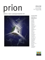 Cover image for Prion, Volume 5, Issue 3, 2011