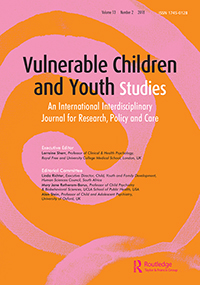 Cover image for Vulnerable Children and Youth Studies, Volume 13, Issue 2, 2018