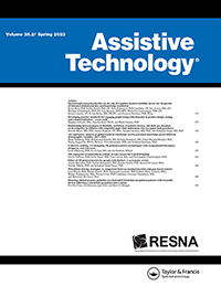 Cover image for Assistive Technology, Volume 35, Issue 2, 2023