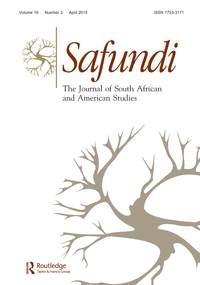 Cover image for Safundi, Volume 16, Issue 2, 2015