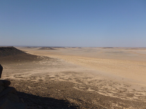 The view from Maitland’s Mesa on the way out to Wisad Pools