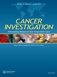 Cover image for Cancer Investigation, Volume 35, Issue 7, 2017