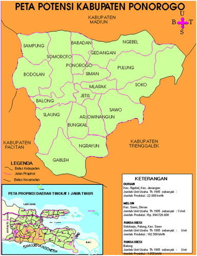 Figure 1. The map location of the Sodong Village.