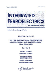 Cover image for Integrated Ferroelectrics, Volume 223, Issue 1, 2022