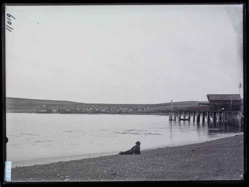 Figure 16. Roland Bonaparte/G.Roche, Roland Bonaparte in coastal landscape in the north of Norway. 1884. Photograph reproduced with permission from Musée du Quai Branly, Paris.