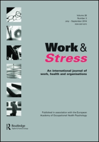 Cover image for Work & Stress, Volume 15, Issue 4, 2001