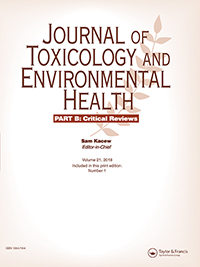 Cover image for Journal of Toxicology and Environmental Health, Part B, Volume 21, Issue 1, 2018