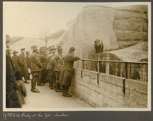 FIGURE 1 YMCA Party at the Zoo, London. Auckland War Memorial Museum, reproduced by permission.