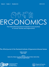 Cover image for Ergonomics, Volume 61, Issue 11, 2018