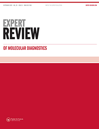 Cover image for Expert Review of Molecular Diagnostics, Volume 20, Issue 9, 2020