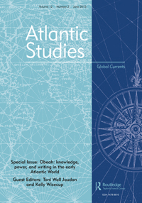 Cover image for Atlantic Studies, Volume 12, Issue 2, 2015
