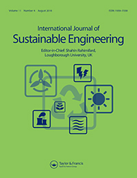 Cover image for International Journal of Sustainable Engineering, Volume 11, Issue 4, 2018