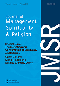 Cover image for Journal of Management, Spirituality & Religion, Volume 16, Issue 1, 2019
