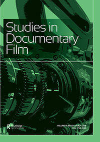 Cover image for Studies in Documentary Film, Volume 13, Issue 1, 2019