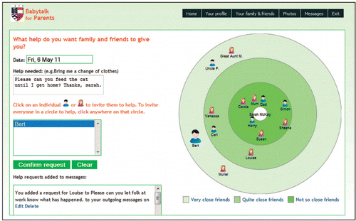 FIGURE 23. BabyTalk-Clan: What help do you want?