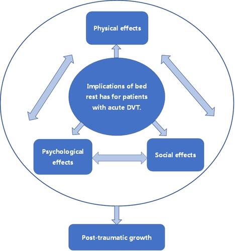 Figure 1 The main themes and their relationships to each other.