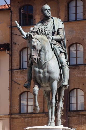 Figure 8. Giambologna: Cosimo I de Medici. 1594.