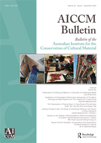 Cover image for AICCM Bulletin, Volume 43, Issue 2, 2022