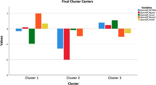 Figure 1. Final Cluster Centres