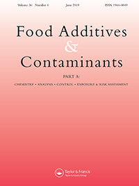 Cover image for Food Additives & Contaminants: Part A, Volume 36, Issue 6, 2019