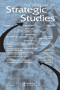 Cover image for Journal of Strategic Studies, Volume 46, Issue 4, 2023