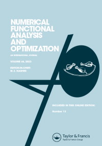 Cover image for Numerical Functional Analysis and Optimization, Volume 44, Issue 13, 2023