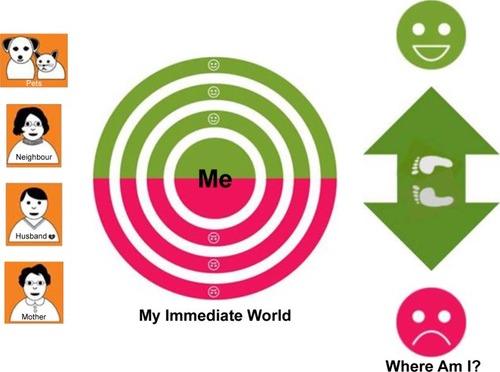 Figure 2 Examples of PEASCI dialogue tools.