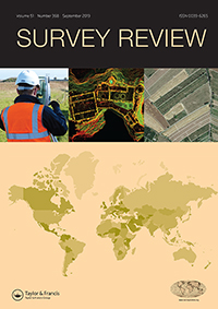 Cover image for Survey Review, Volume 51, Issue 368, 2019