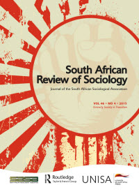 Cover image for South African Review of Sociology, Volume 46, Issue 4, 2015