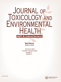 Cover image for Journal of Toxicology and Environmental Health, Part B, Volume 22, Issue 5-6, 2019
