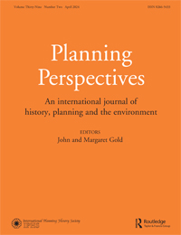 Cover image for Planning Perspectives, Volume 39, Issue 2, 2024