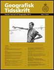 Cover image for Geografisk Tidsskrift-Danish Journal of Geography, Volume 110, Issue 1, 2010