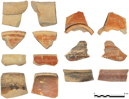 Figure 10. Land excavations in Love Bay; Hellenistic pottery from L22L.028 (prepared by Chandler Houghtalin, M. Runjajić and J. Gottlieb).