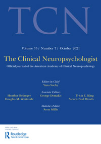 Cover image for The Clinical Neuropsychologist, Volume 35, Issue 7, 2021