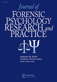 Cover image for Journal of Forensic Psychology Research and Practice, Volume 19, Issue 2, 2019